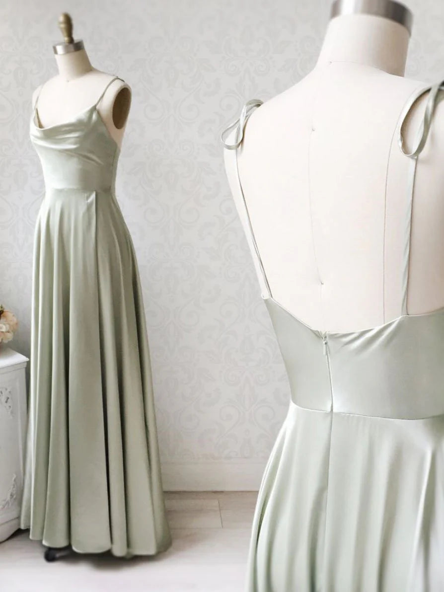 Simple v neck long prom dress v neck long formal evening dress simple gentle atmospheric and unique desi Bring summer colors to enhance whiteness
