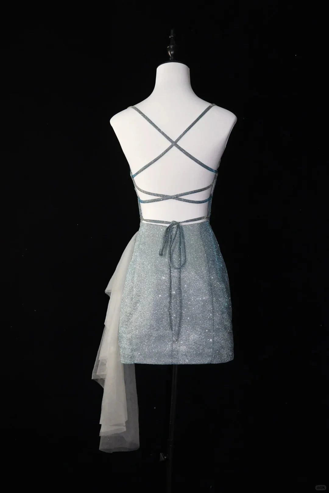 Sparkling Homecoming Dress Backless Short Prom Dress  simple gentle atmospheric and unique desi Bring summer colors to enhance whiteness