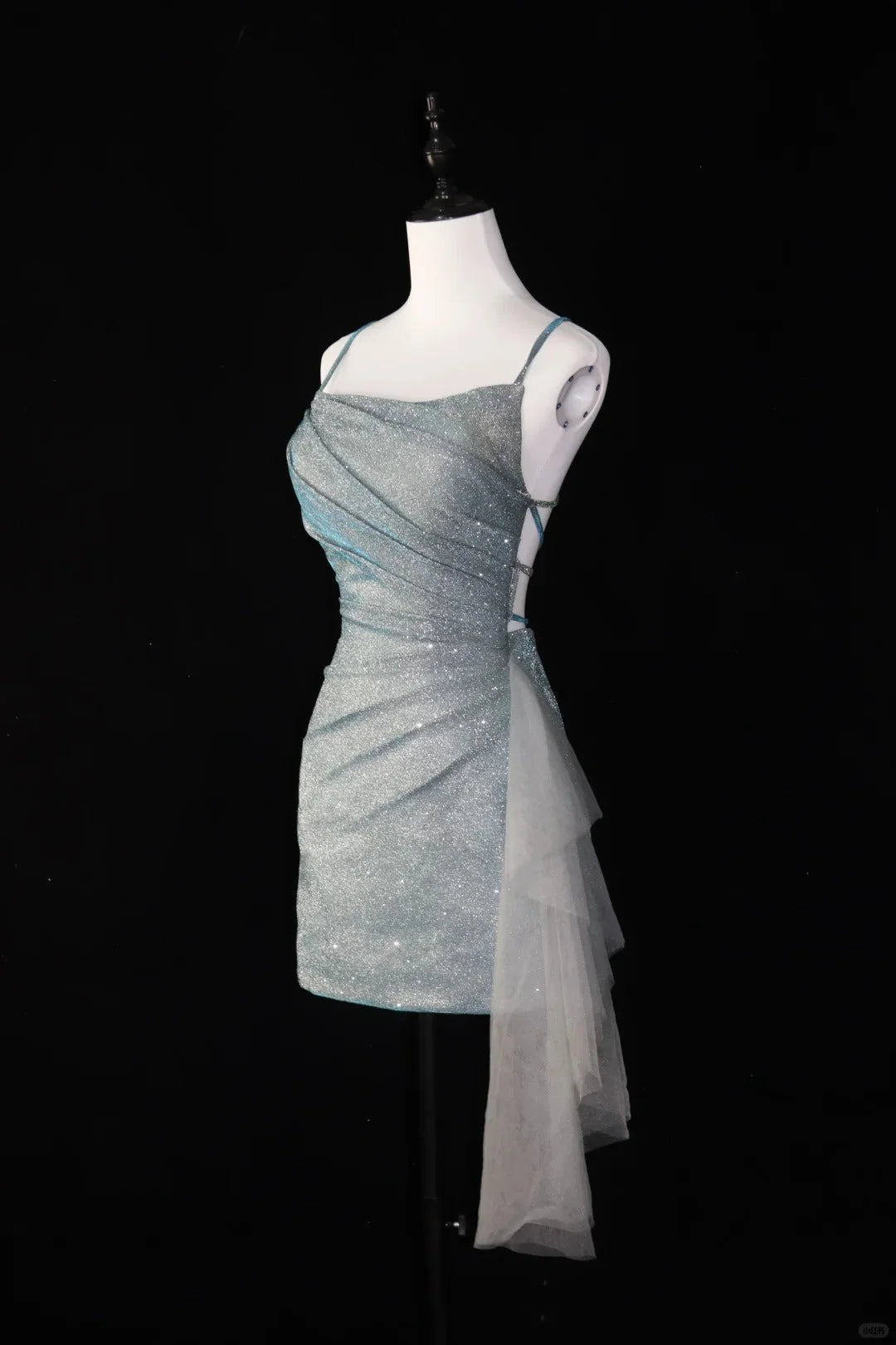 Sparkling Homecoming Dress Backless Short Prom Dress  simple gentle atmospheric and unique desi Bring summer colors to enhance whiteness