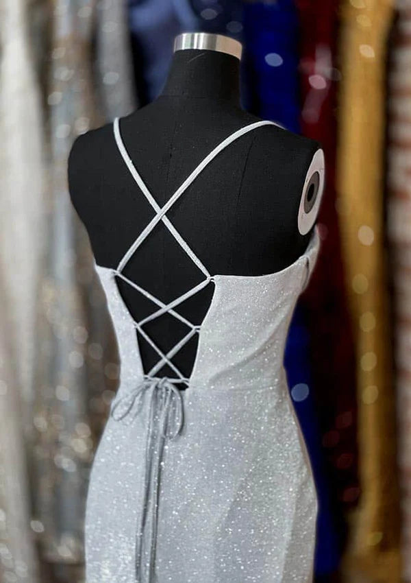 Sparkly Trumpet/Mermaid Sweetheart Prom Dress/Evening Dress With Split Simple gentle atmospheric and unique design