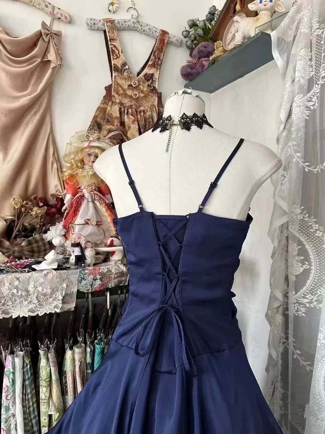 Sweet Elegant Short Satin Homecoming Dress Birthday Dress simple gentle atmospheric and unique desi Bring summer colors to enhance whiteness