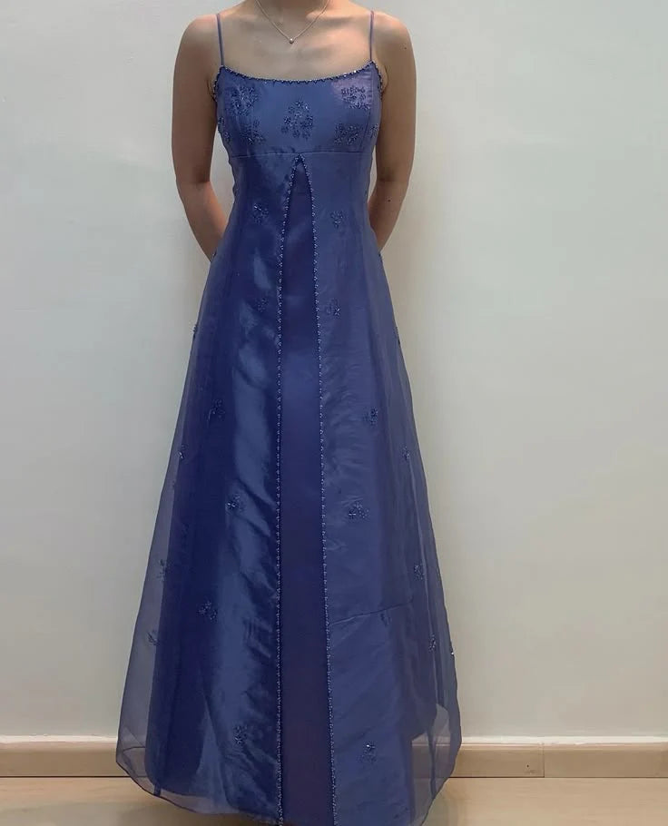 Unique Navy Blue Prom Dress Strapless Wed Party Dresses simple gentle atmospheric and unique desi Bring summer colors to enhance whiteness