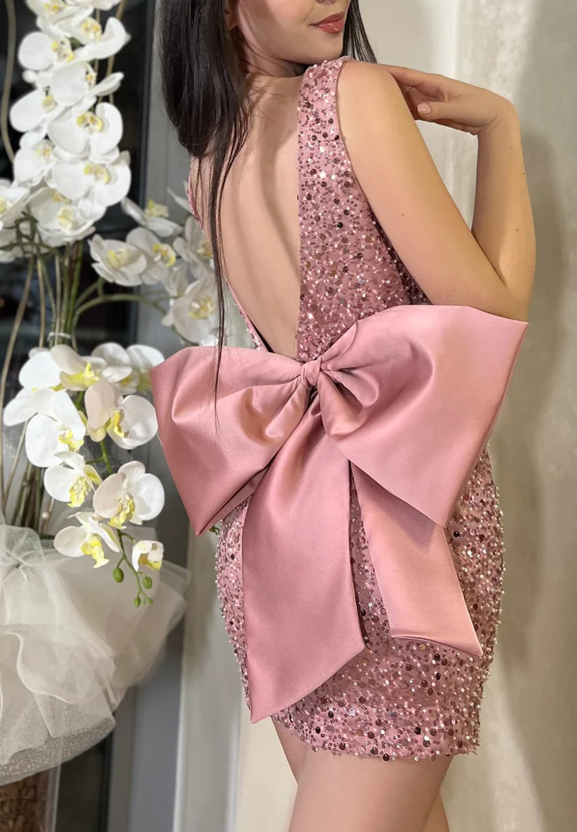 V-Neck Beaded Sequins Tiered Ball Gown A-Line Prom Dress simple gentle atmospheric and unique desi Bring summer colors to enhance whiteness