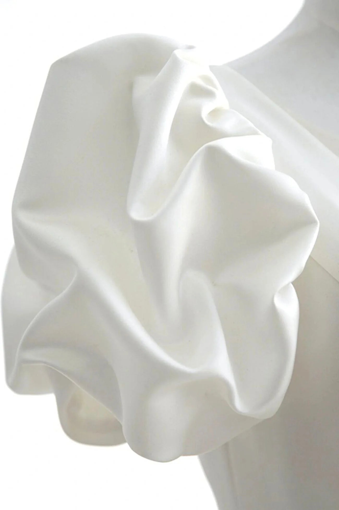 White V-Neck Satin Long Prom Dress  A-Line Short Sleeve Formal Dress simple gentle atmospheric and unique desi Bring summer colors to enhance whitenes