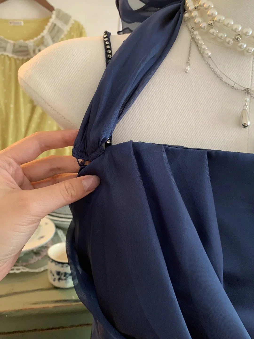 birthday party dress prom dress evening dress prom dress simple gentle atmospheric and unique desi Bring summer colors to enhance whiteness ﻿