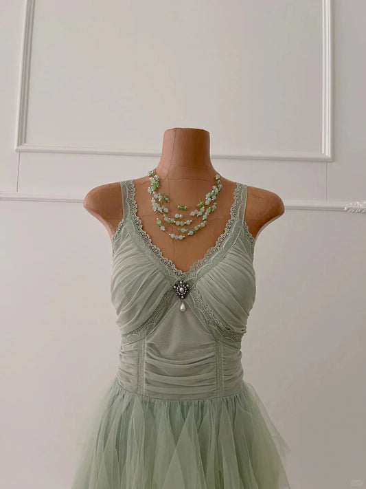 fantasy short chiffon fairy homecoming dress holiday party dress simple gentle atmospheric and unique desi Bring summer colors to enhance whiteness