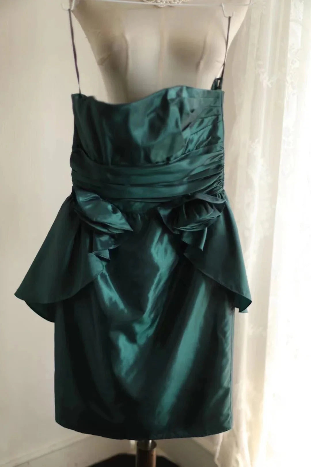 floral homecoming dress short satin prom dress  simple gentle atmospheric and unique desi Bring summer colors to enhance whiteness