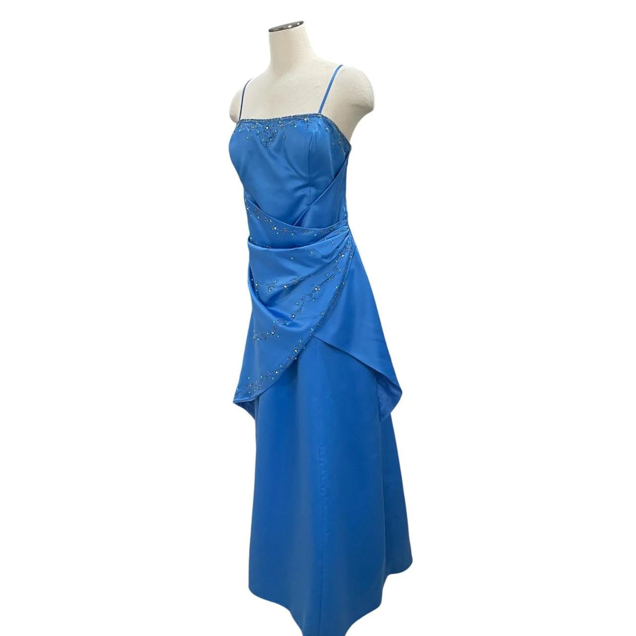gown vintage glam ball gown floral long satin ball gown evening dress party dress