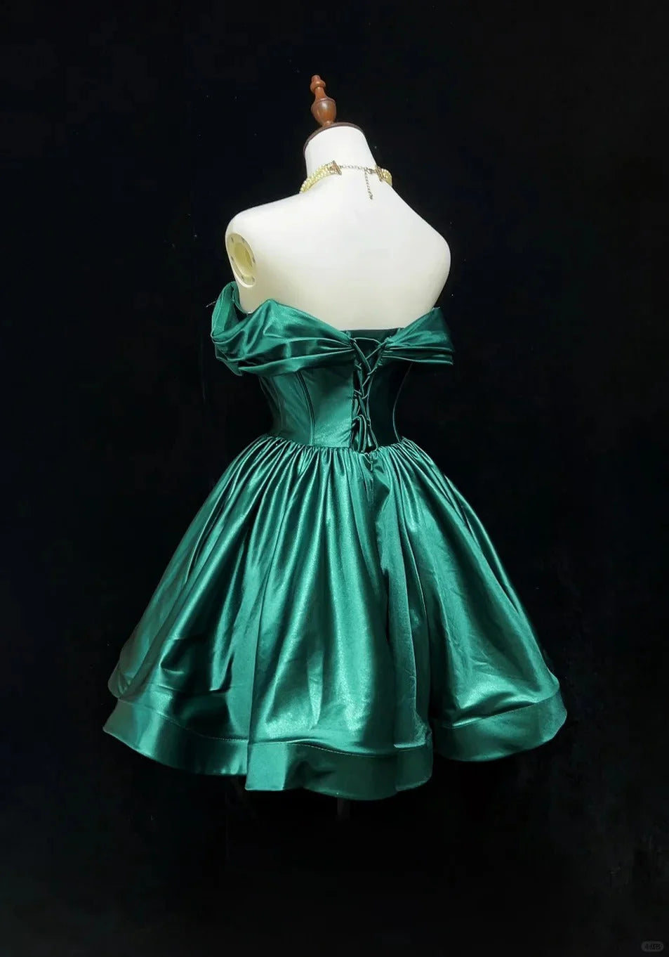 princess jewel short fashion retro homecoming dress prom dress evening dress simple gentle atmospheric and unique desi Bring summer colors to enhance whiteness