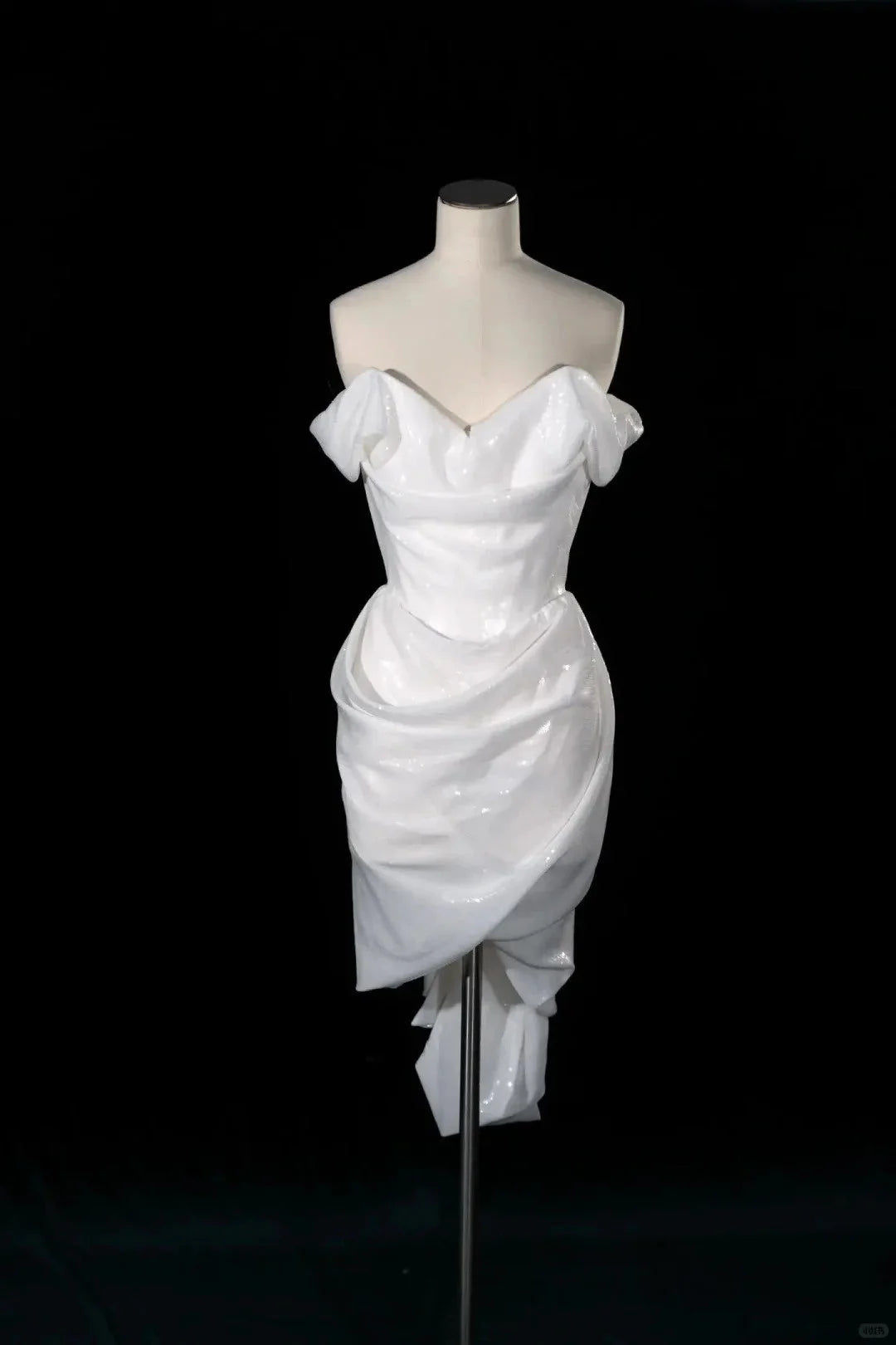 short stylish Tulle prom dress evening dress simple gentle atmospheric and unique desi Bring summer colors to enhance whiteness