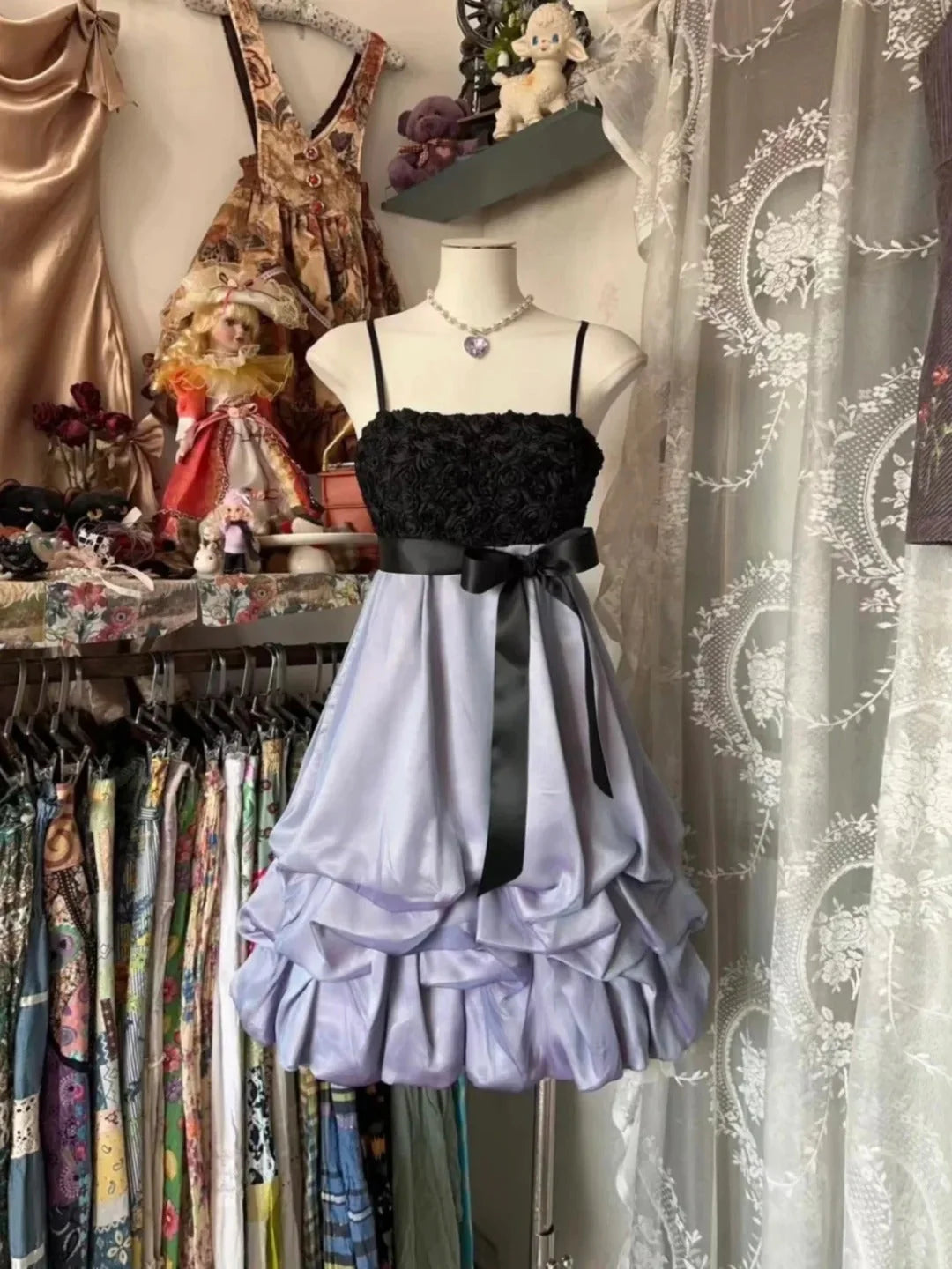 sweet fashion exquisite floral short satin homecoming dress prom dress evening dress simple gentle atmospheric and unique desi Bring summer colors to enhance whiteness